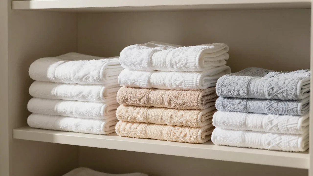Plush, absorbent Egyptian cotton